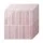 Artiss 3D Peel and Stick Wall Tiles Linear Grid Back splash 10 Sheets 2.3mm Premium Vinyl Pink