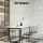 Artiss 3D PVC Wall Panels Set of 15 50x50cm White Decorative Feature Wall Panels Lightweight Durable