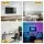 Artiss 3D PVC Wall Panels Set of 15 50x50cm White Decorative Feature Wall Panels Lightweight Durable
