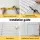 Artiss 3D Vertical PVC Wall Panels Set of 15 50x50cm White Lightweight Water Resistant Feature Wall Covering