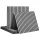 Artiss 10PCS Peel and Stick Wall Panels 68x68cm Self Adhesive Grey 3mm Lightweight PVC Pack of 10 Panels