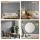 Artiss 10PCS Peel and Stick Wall Panels 68x68cm Self Adhesive Grey 3mm Lightweight PVC Pack of 10 Panels