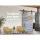 Cefito 2m Sliding Barn Door Hardware Set, Matte Black Steel, Easy Install, Supports 120kg, Suits Timber Doors