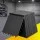 Giantz Garage Floor Tiles Interlocking PP Flooring 25-Piece Set 30cm Black Textured Self-Draining Surface