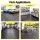 Giantz Garage Floor Tiles Interlocking PP Flooring 25-Piece Set 30cm Black Textured Self-Draining Surface