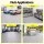 Giantz Garage Floor Tiles 30 x 30cm Interlocking PP Flooring 25 Piece Self Draining Textured Grey