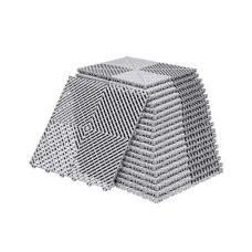 Giantz 20PCS 40x40cm Garage Interlocking Floor Tiles Grey Heavy Duty Self-Draining Non-Slip Polypropylene