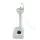 Weisshorn 19L Portable Camping Hand Wash Sink Stand - Foot Pump, Built-in Wheels, Towel Rack & Soap Holder, Grey