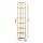 Artiss Shoe Rack, Bamboo MDF 8-Tier, Pine, 25x23x134cm, Stackable Storage for 8 Pairs, Durable & Easy Assembly