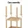 Artiss Shoe Rack, Bamboo MDF 8-Tier, Pine, 25x23x134cm, Stackable Storage for 8 Pairs, Durable & Easy Assembly