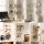 Artiss Set of 4 Floating Wall Shelves, Paulownia Wood, Corner Design, 40x29x13cm, Space-Saving with Sturdy Brackets