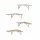 Artiss Set of 4 Floating Wall Shelves, Paulownia Wood, Corner Design, 40x29x13cm, Space-Saving with Sturdy Brackets