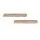 Artiss 2pc 90CM Floating Wall Shelf Set - Paulownia Wood, Space-Saving Design, Easy Assembly, 10KG Capacity Each