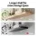 Artiss 2pc 90CM Floating Wall Shelf Set - Paulownia Wood, Space-Saving Design, Easy Assembly, 10KG Capacity Each
