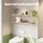 Artiss 2pc 90CM Floating Wall Shelf Set - Paulownia Wood, Space-Saving Design, Easy Assembly, 10KG Capacity Each