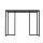 Artiss Console Table, Marble Effect, 100cm x 30cm x 78cm, White, Industrial Style, Durable & Space-Saving Design