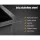 Cefito 70x45CM Black Stainless Steel Kitchen Sink | Single Bowl, Food Grade 304, Noise Reduction, X-Flume Design