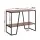 Artiss Cora 2-Tier Console Table - 106CM Walnut & Black, Sturdy Particle Board, Anti-Rust Steel, 30KG Capacity