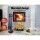 Grillz Fire Pit Tool Set 5 PCS, Cast Iron, Black, Includes Stand, Heat-Resistant & Fireproof, Space-Saving Design