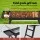 Grillz Charcoal BBQ Grill Smoker: Portable, Foldable, Stainless Steel, 60x22cm, Outdoor Camping with Extra Trays