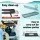 Grillz Charcoal BBQ Grill Smoker: Portable, Foldable, Stainless Steel, 60x22cm, Outdoor Camping with Extra Trays