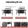 Grillz 3-in-1 Fire Pit BBQ Charcoal Smoker Portable Mesh Pit Outdoor Fireplace with Swivel Grills Tabletop