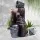 Gardeon 3-Tier Solar Water Fountain with LED Lights, Polyresin 76CM Cascading Bucket Design, Weatherproof & Durable