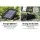 Gardeon Solar Water Feature 3-Tier Fountain, Polyresin Ivory, 93CM, with Pump Kit, Indoor/Outdoor Bird Bath Decor