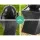 Gardeon Solar Water Feature: Twisted Fountain with LED Light Bird Bath, Durable Polyresin, Eco-Friendly, 85CM, Black