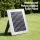 Gardeon 85CM Solar Fountain Bird Bath with LED Lights, Polyresin Twist Design, Maintenance-Free, Indoor/Outdoor Use