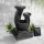 Gardeon 3-Tier Solar Water Feature Fountain, 70cm Polyresin with LED Lights, Solar Panel & Rechargeable Battery