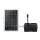Gardeon Solar Submersible Water Pond Fountain Pump with Filter Box, 1190L/H, 6FT Lift, 5m Cable, 20W Panel