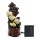 Gardeon Solar Water Fountain 55cm 4-Tier Cascading Bowls 2W 200L/H Battery Backup Multi-colour