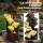 Gardeon Solar Water Fountain 55cm 4-Tier Cascading Bowls 2W 200L/H Battery Backup Multi-colour