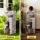 Gardeon Solar Fountain 4-Tier Cascading Pot: Polyresin, 72.4CM Tall, Solar-Powered with LED, Indoor/Outdoor Use