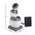 Gardeon Solar Fountain 52cm Three-Level Cascading Bowls 2W 6V 200L/h Water Feature with Built-In Battery Grey Beige