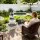 Gardeon Solar Fountain 52cm Three-Level Cascading Bowls 2W 6V 200L/h Water Feature with Built-In Battery Grey Beige