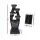 Gardeon 5-Tier Solar Fountain Water Feature, Indoor/Outdoor, Polyresin, 103cm High, LED Lighting, Adjustable Flow