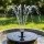 Gardeon Solar Fountain Pump Bird Bath Water Feature 17cm 165L/h 2.5W 7V Nine Spray Heads Black