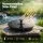 Gardeon Solar Fountain Pump Bird Bath Water Feature 17cm 165L/h 2.5W 7V Nine Spray Heads Black