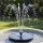 Gardeon Solar Fountain Pump for Bird Bath 17.4cm 165L/h 2.5W Nine Spray Heads LED Lights Black