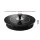 Gardeon Solar Fountain Pump for Bird Bath 17.4cm 165L/h 2.5W Nine Spray Heads LED Lights Black