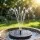 Gardeon Solar Fountain Pump 27cm 2.5W 250L/h Battery Backup LED Remote Black