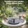 Gardeon Solar Fountain Pump 27cm 2.5W 250L/h Battery Backup LED Remote Black