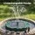 Gardeon 31cm Solar Fountain Pump Bird Bath Floating Lotus Water Feature with Remote and LED Lights Green