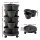 Green Fingers 5-Tier Vertical Garden Planter with Wheels and Auto Drainage System Black Raised Garden Bed