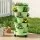Green Fingers 5-Tier Vertical Garden Planter with Wheels and Auto Drainage System Light Green Indoor Outdoor