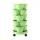 Green Fingers 5-Tier Vertical Garden Planter with Wheels and Auto Drainage System Light Green Indoor Outdoor