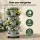 Green Fingers 5-Tier Vertical Garden Planter with Wheels and Auto Drainage System Grey Indoor Outdoor