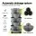 Green Fingers 5-Tier Vertical Garden Planter with Wheels and Auto Drainage System Grey Indoor Outdoor